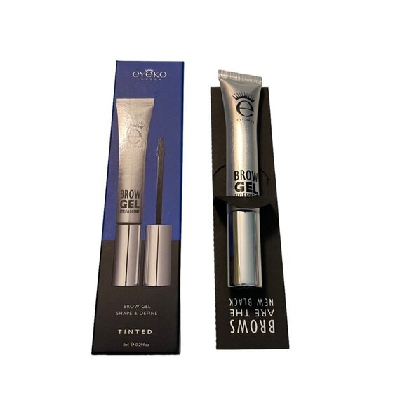 Eyeko London New In Box Thickening Style & Define Tinted Brow Boosted Brow Gel - Picture 2 of 6